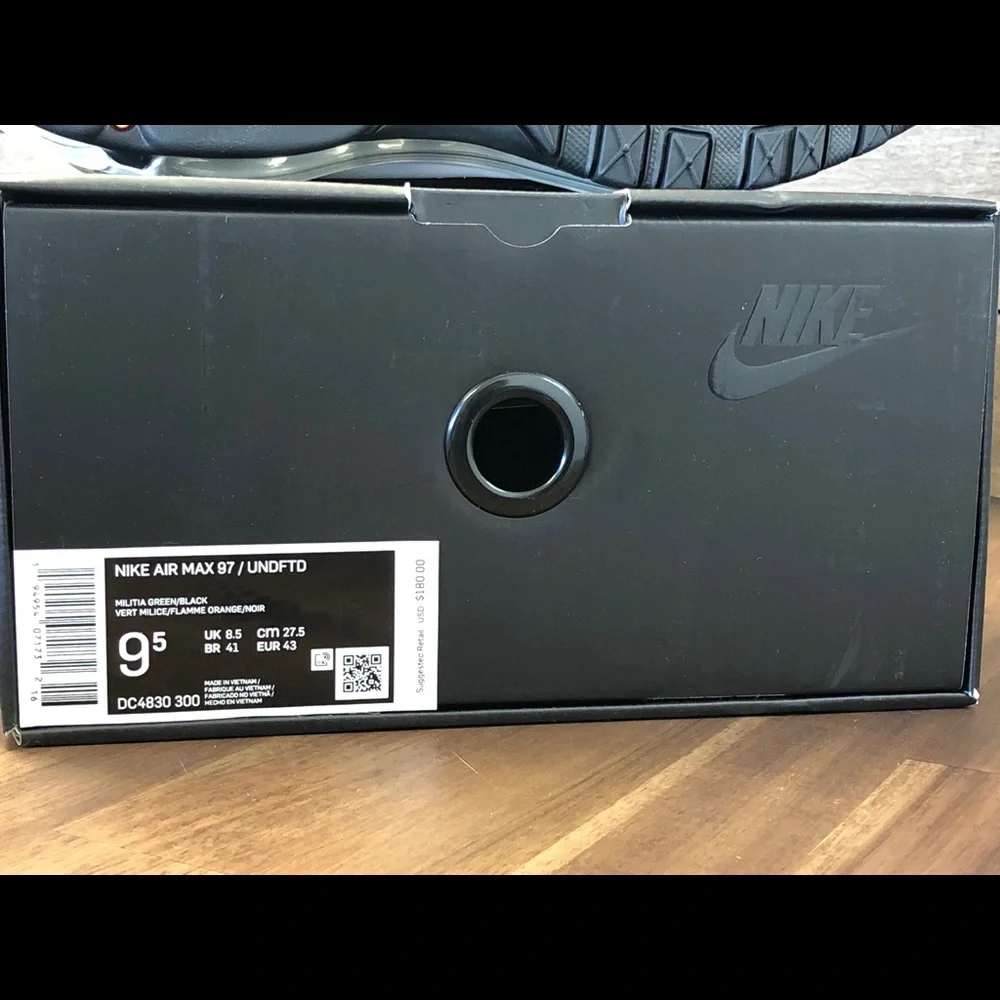 🚫 S O L D 🚫 NIKE Air Max 97 x Undefeated Militia - Picture 9 of 10